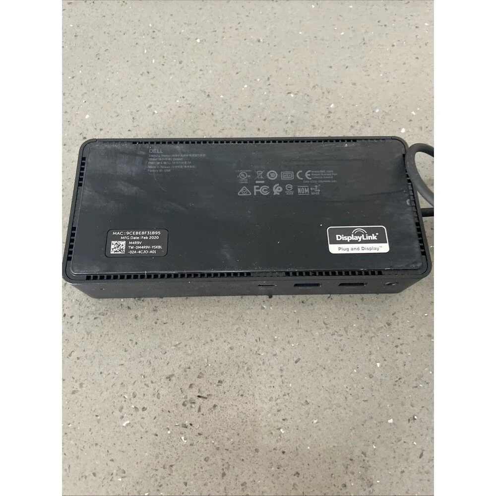 Dell D6000S USB-C Performance Docking Station UnTested